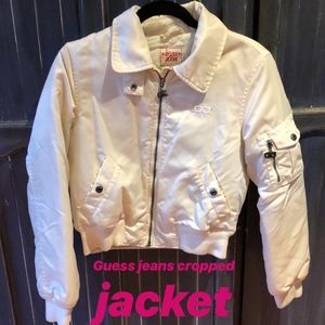 Guess Jeans Cropped Winter Jacket